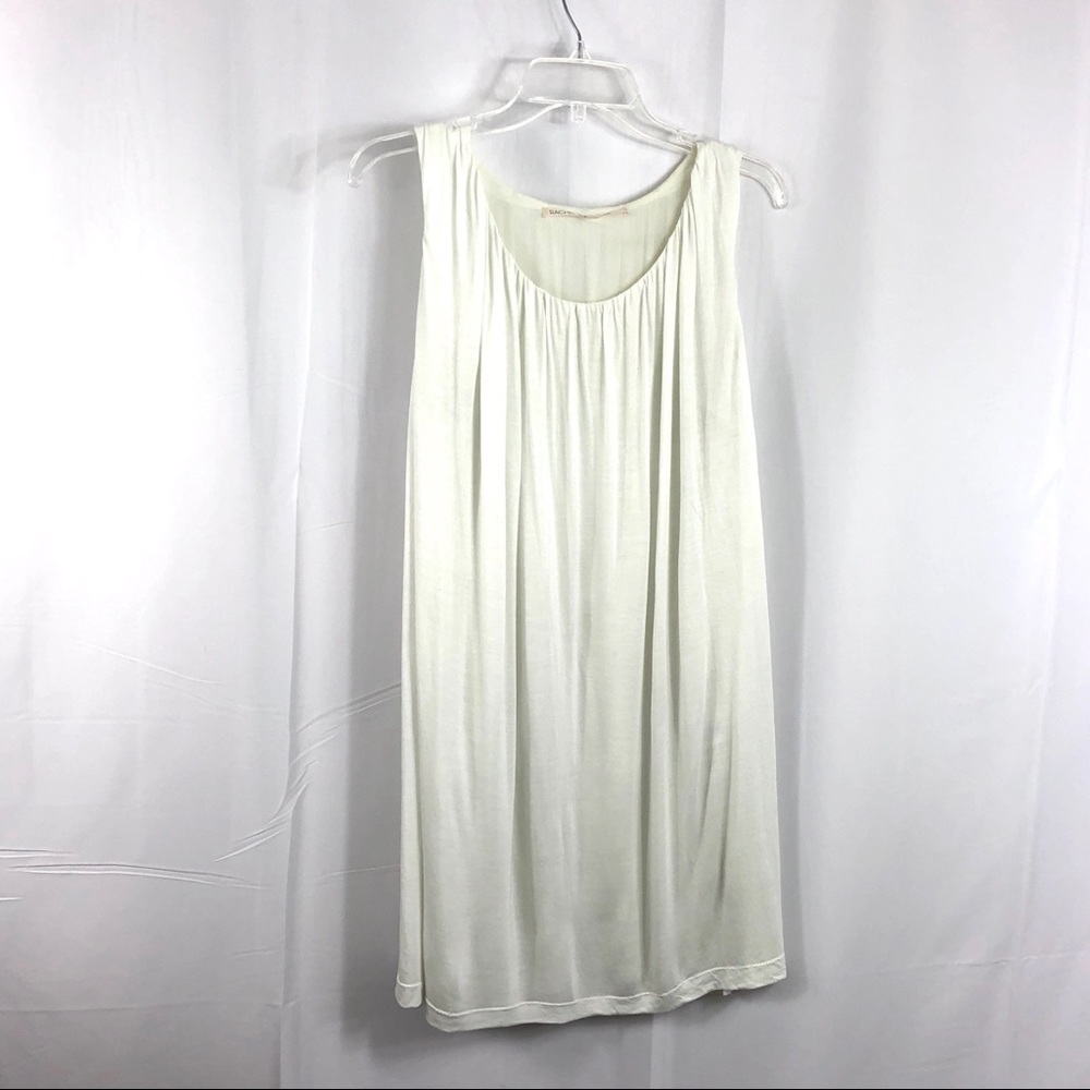 Rachel Rachel Roy Cream Gathered Dress Size L